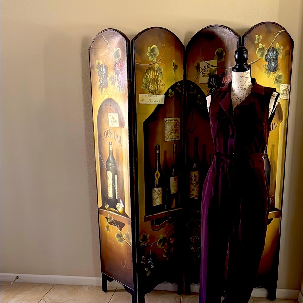 Elegant brown jumpsuit